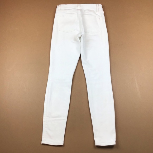 Madewell High Riser Skinny Jeans White - Picture 10 of 16
